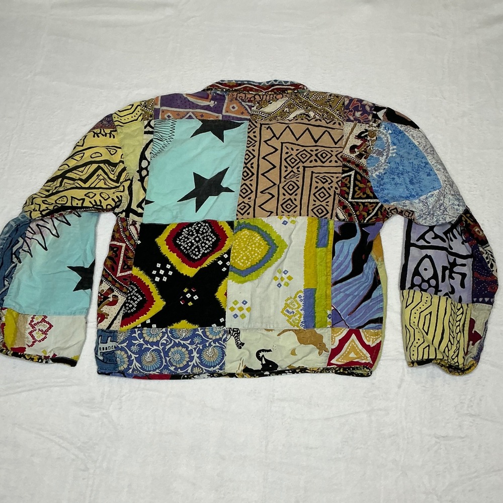 Sacred Threads Patchwork Jacket Bohemian Festival… - image 4